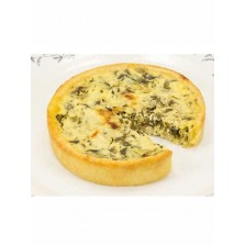 Mini quiche de ricota com espinafre